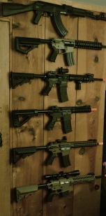 Rifle Gun Wall